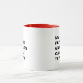 Mon petit-fils préféré m'a donné cette tasse (Centre)