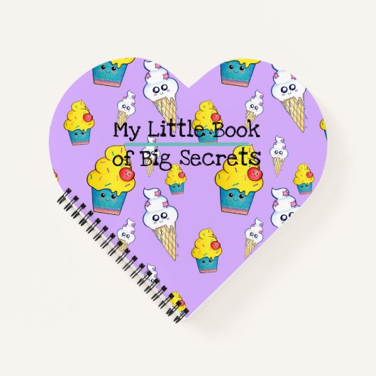 Mon Petit Livre De Grands Secrets, Cupcake À Crème (Devant)