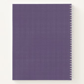 Mon petit livre d'église violet carnet personnalis (Dos)