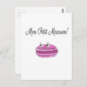 Mon Petit Macaron Briefkaart (Voorkant / Achterkant)