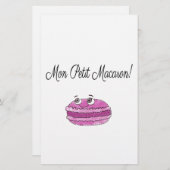 Mon Petit Macaron Briefpapier (Voorkant / Achterkant)