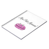 Mon Petit Macaron Notitieboek (Linkerzijde)