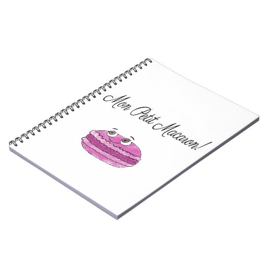 Mon Petit Macaron Notitieboek (Linkerzijde)