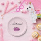 Mon Petit Macaron Papieren Bordje (Feest)