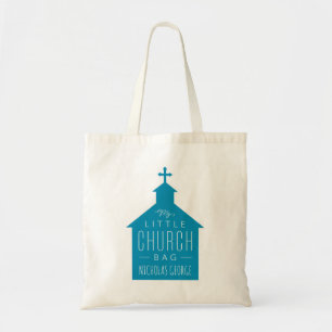Mon petit sac d'église fourre-tout pour enfant ble