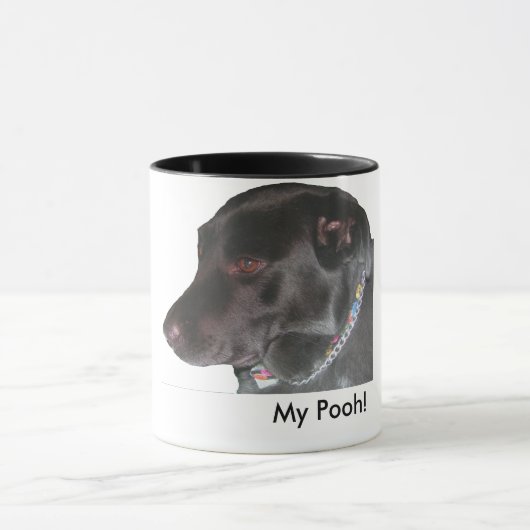 Mon peuh, tasse de sonnerie de 11 onces (Centre)