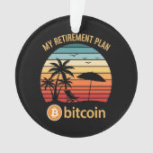 Mon Plan de Retraite Bitcoin Plage Coucher de Sole (devant)