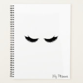 Mon Planificateur Avec Des Lashes (Devant)