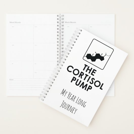 Mon planificateur de pompe Cortisol (Devant avec enveloppe)