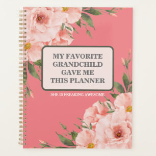 MON PLANNING PRÉFÉRÉ OFFERT PAR MON PETIT ENFANT P