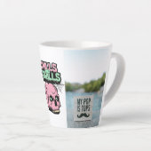 Mon Pop est le meilleur Mug pour Latte Chills & Th (Angle droit)