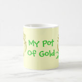Mon pot de tasse de café d'or (Centre)