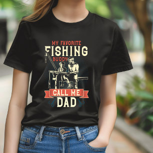 Mon pote préféré de pêche papa T-shirt