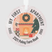 Mon premier appartement 2023 Adresse personnalisée (dos)