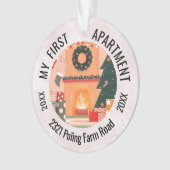 Mon premier appartement 2023 Adresse personnalisée (devant)