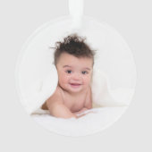 Mon premier bébé de Noël 2 photo avec année (dos)