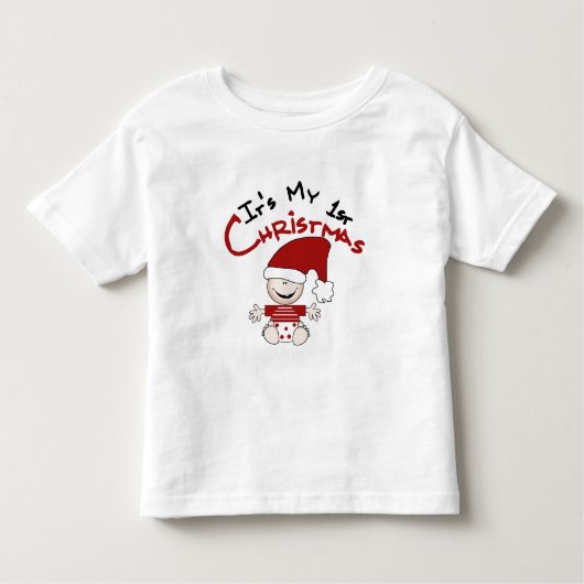 Mon premier bébé Noël Père Noël Tshirts et cadeaux (Devant)