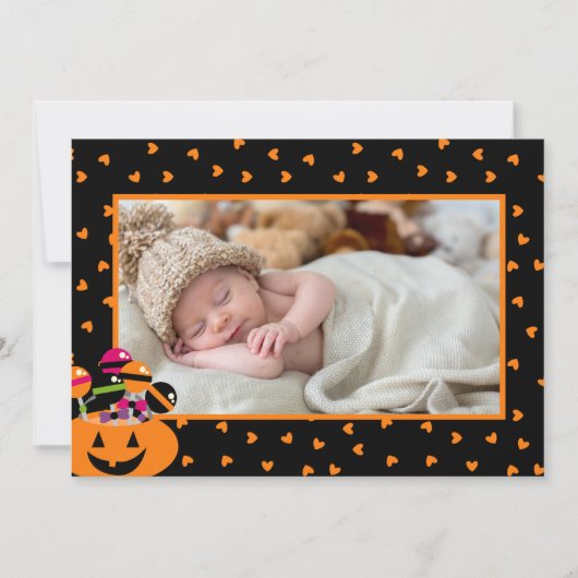 Mon premier Carte photo d'Halloween (Devant)