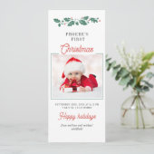 Mon premier Faire-part de naissance Photos pour bé (Debout devant)