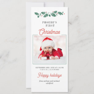 Mon premier Faire-part de naissance Photos pour bé