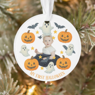Mon premier Halloween Mignonne Citrouille et cou