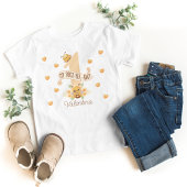 "mon premier jour de l'abeille" mignon t-shirt pou