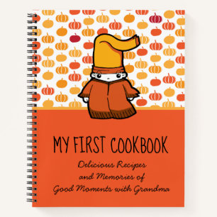 Mon premier livre de cuisine Recette Motif Citroui