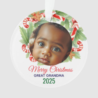 Mon premier Noël 2025 : Photo personnalisée