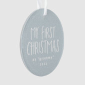 Mon premier Noël en tant que grand-mère photo pers (devant)