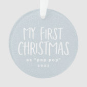 Mon premier Noël en tant que grand-père photo pers (devant)