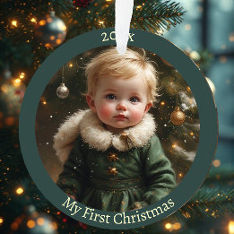 Mon premier Noël Madonna Photo personnalisé de béb