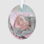 Mon premier Noël personnalisé Ornement de Noël (devant)