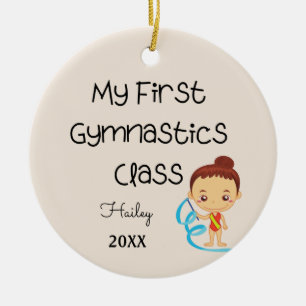 Mon premier ornement de classe de gymnastique