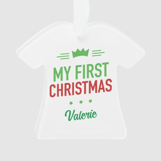 Mon Premier Ornement de Noël (devant)