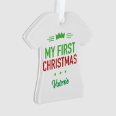 Mon Premier Ornement de Noël (devant)