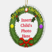 Mon premier ornement de Noël (Gauche)