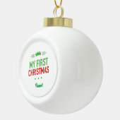 Mon Premier Ornement de Noël (Droite)