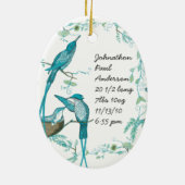 Mon premier ornement photo de Noël (Dos)