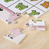 Mon Premier Puzzle ABC en forme de Cochon (Côté)