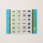 Mon premier puzzle ABC Poisson doré (Horizontal)