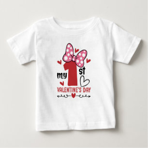 Mon premier T-shirt bébé de la Saint Valentin