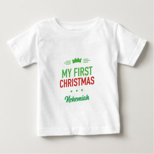 Mon premier T-shirt bébé de Noël