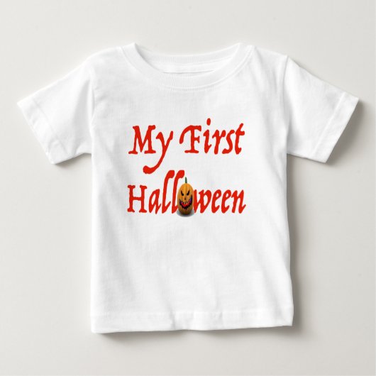 mon premier t-shirt halloween halloween pour enfan (Devant)