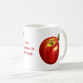 Mon professeur est le meilleur - tasse (Devant droit)