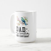 Mon professeur et confiant Mug (Devant gauche)