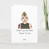 Mon Pronoun est Lui | Faire-part genre (Dos)