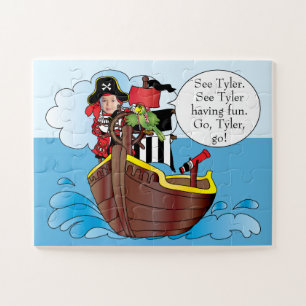 Mon propre bateau pirate puzzle puzzle