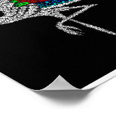 Mon propre dessin MOMENTS Poster d'art (Coin)