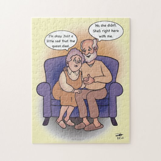 Mon Puzzle Queen Jigsaw (Vertical)