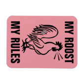 MON RACINE MES RÈGLES ROOSTER MAGNETS (Horizontal)